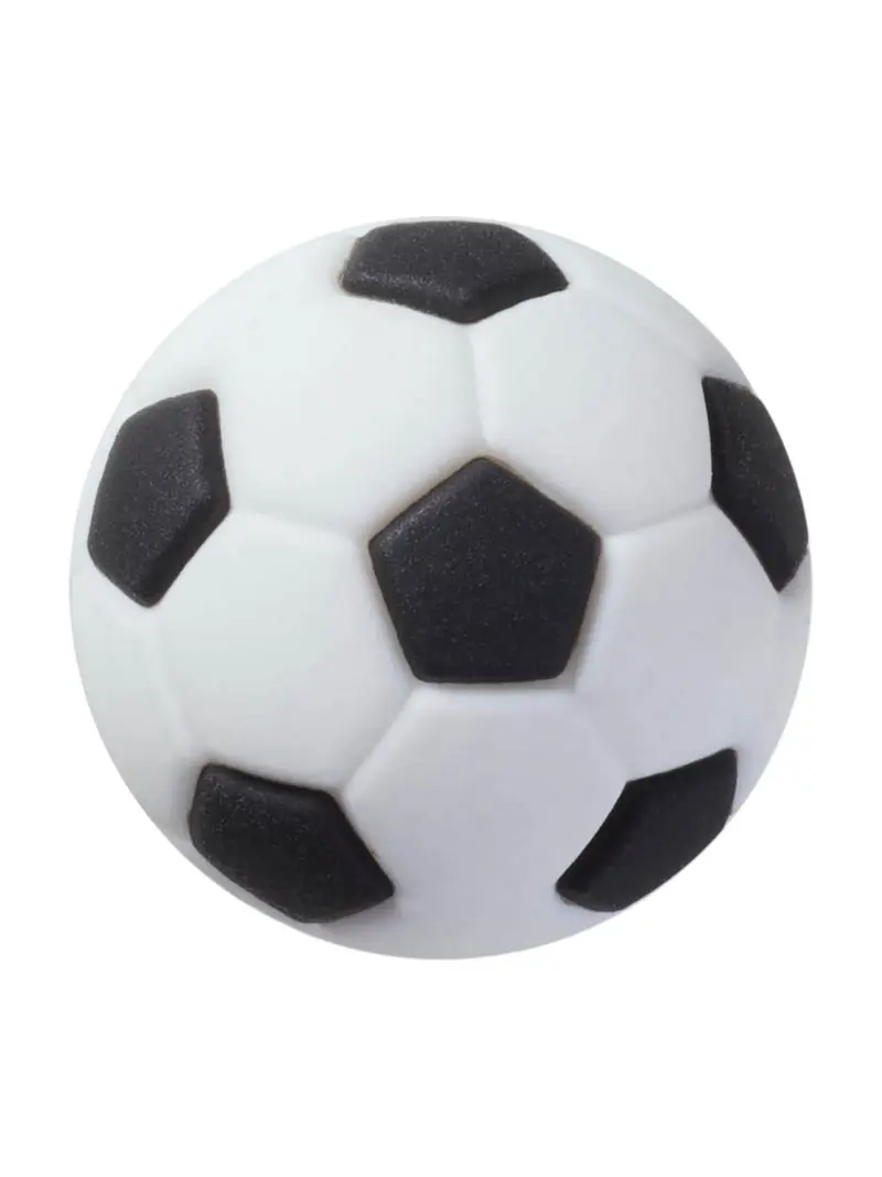 CROCS JIBBITZ Bambini e ragazzi TEXTURED SOCCER BALL BIANCO - CR.4875 JIB
