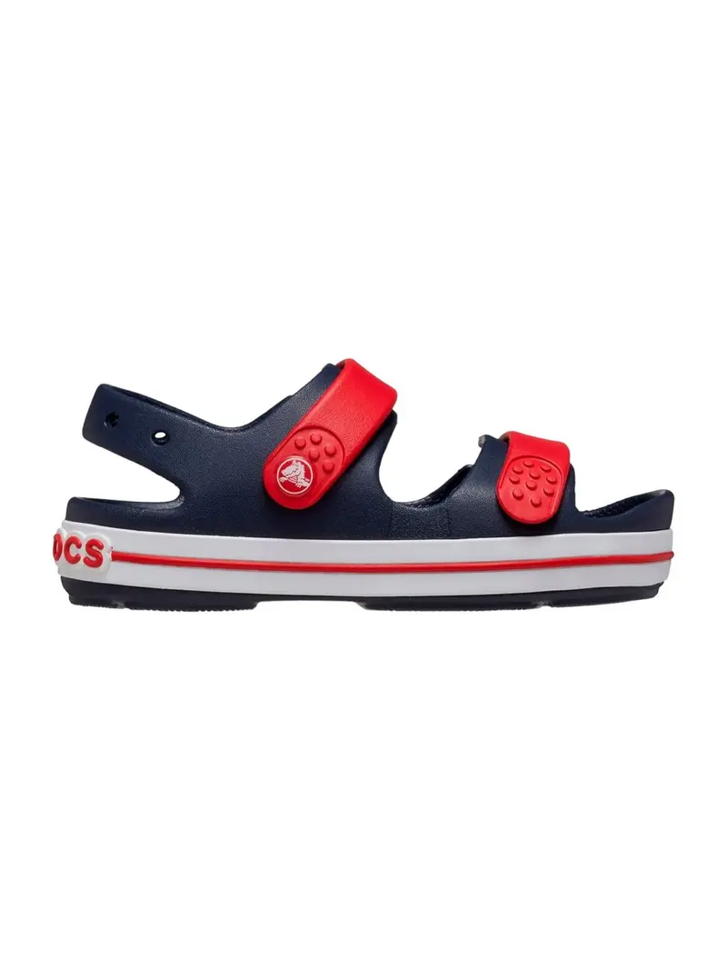 CROCS Sandalo Bambini e ragazzi Crocband Cruiser Sandal T NAVY/VARSITY RED - 209424 4OT