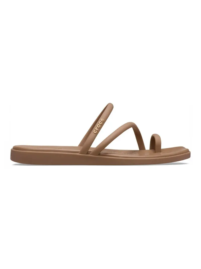 CROCS Sandalo Donna Miami Toe Loop Sandal W MILK CHOCCOLATE - 209862 2JJ