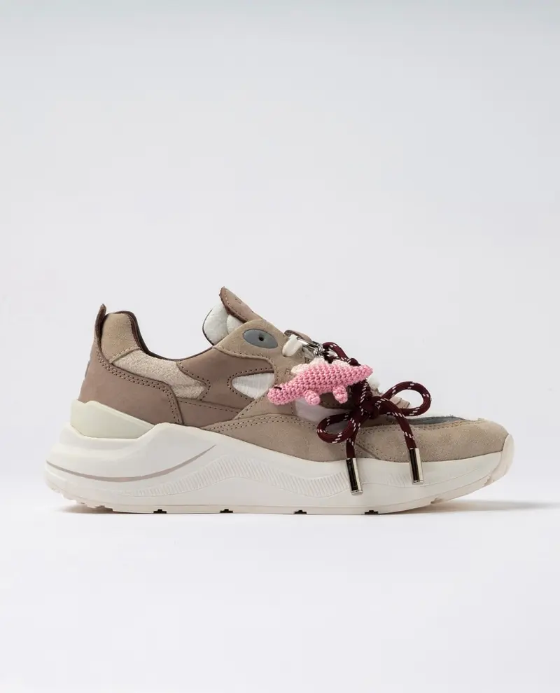 D.a.t.e. Fuga Linen White-Beige