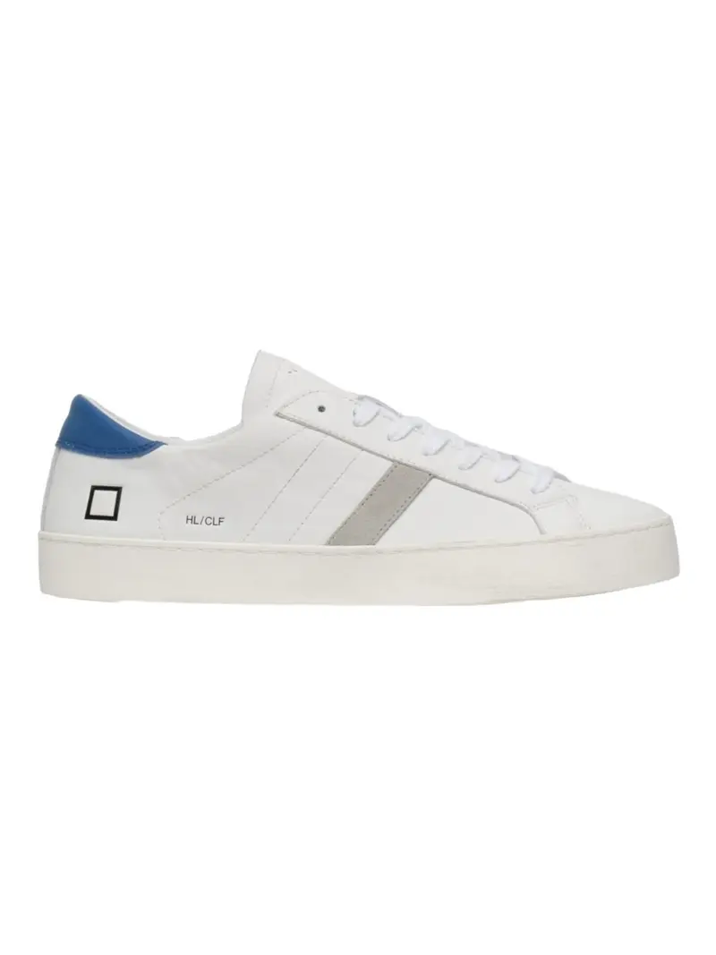 D.A.T.E. Sneaker Uomo HILL LOW CALF M997-HL-CA-WE                                            Bianco