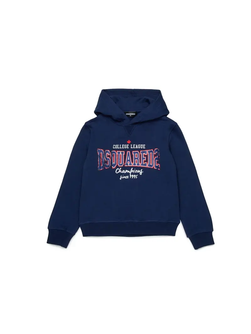 D2Kids Junior College Hoodie Blue