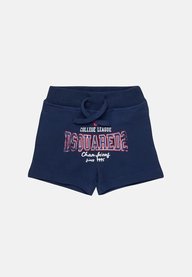D2Kids Newborn College Shorts Blue