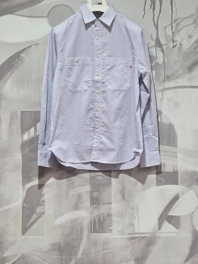 denim destroidcamicia denim