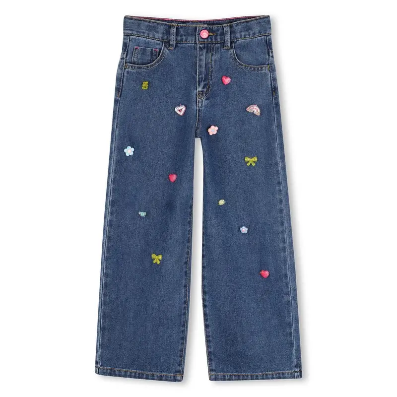 Denim pants stone