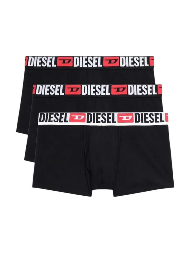 DIESEL Boxer Uomo UMBX-DAMIENTHREEPACK BOXERS Nero - 00ST3V 0DDAI E3784