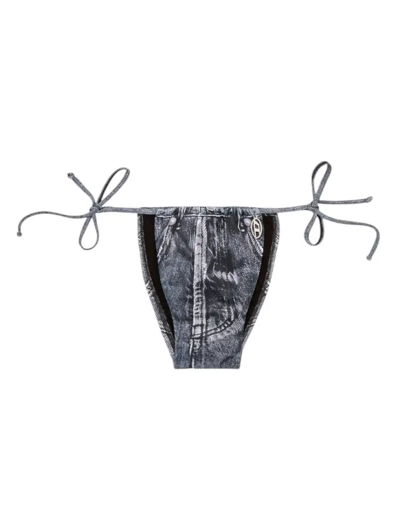 DIESEL Costume da bagno Donna JODIE-DNM MUTANDE A19158 0BNCW E6866 900 - DENIM