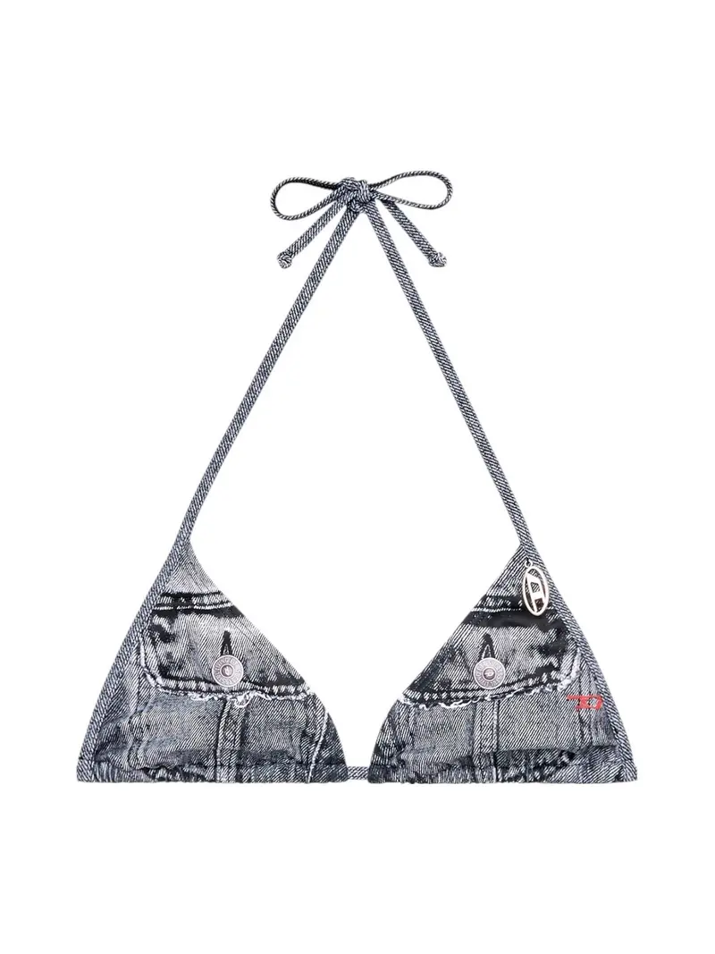 DIESEL Costume da bagno Donna TATIANA-DNM REGGISENO A18749 0BNCW E6866 900 - DENIM