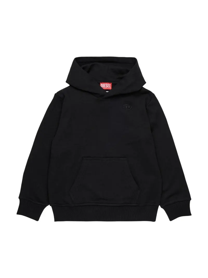DIESEL Felpa Bambini e ragazzi J02275 0GYCJ K900 Nero