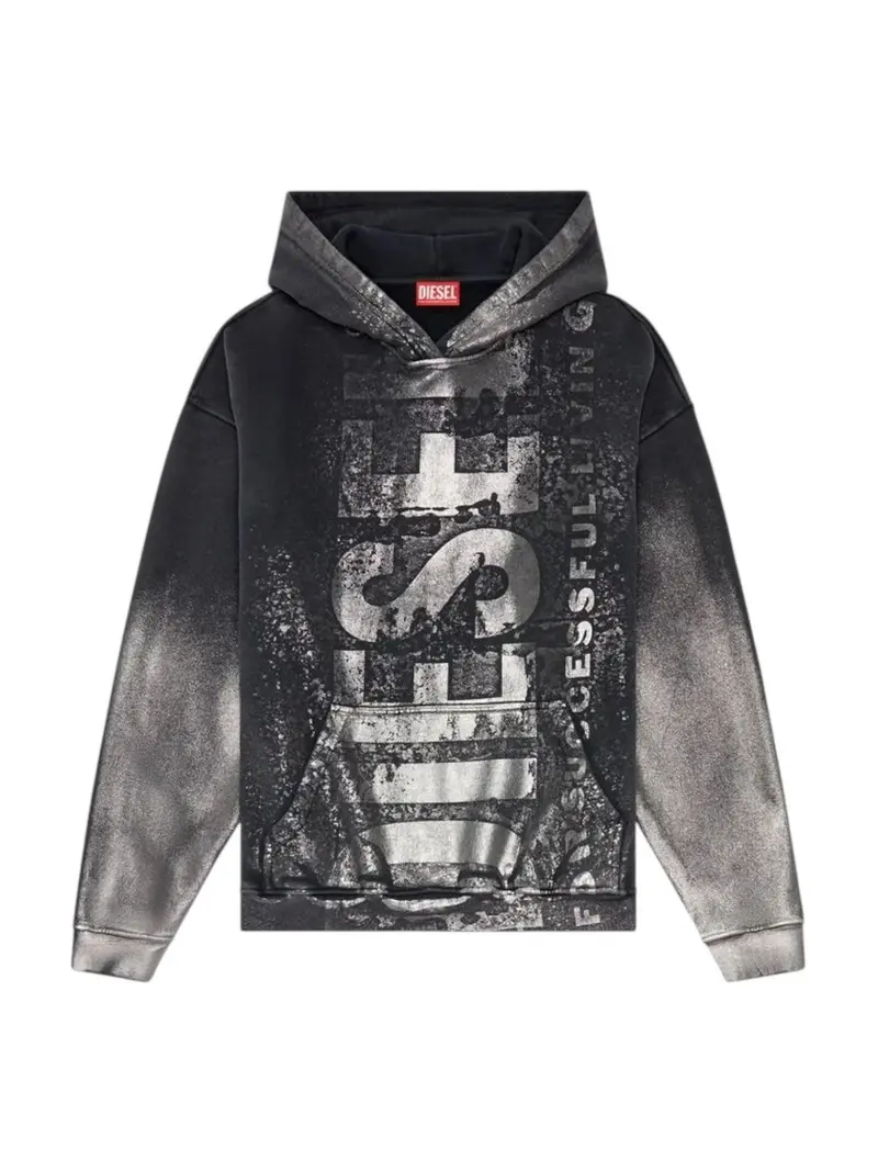DIESEL Felpa Bambini e ragazzi J02492 KYAZU K900 Nero