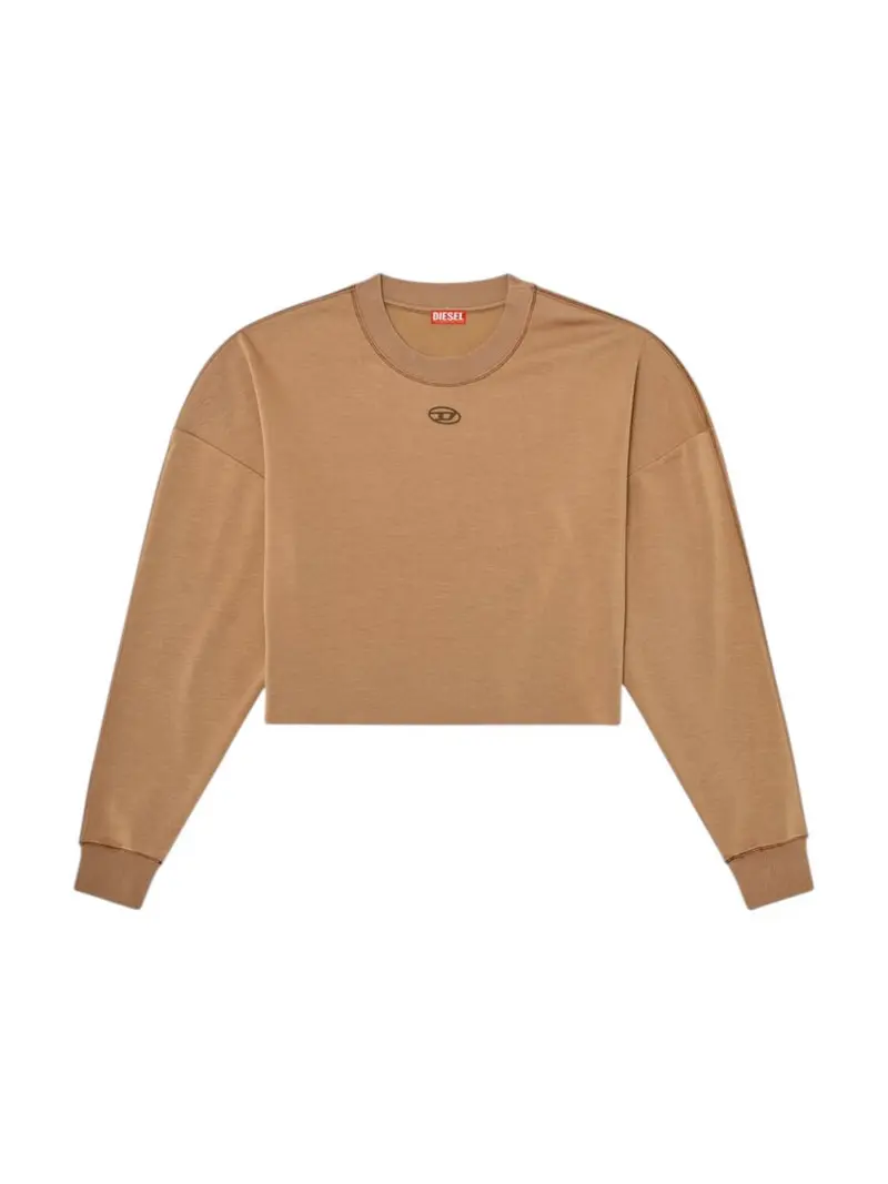 DIESEL Felpa Donna BLAKE-UTLT FELPA HOMEWEAR Marrone - A22307 0TJBU 7FM