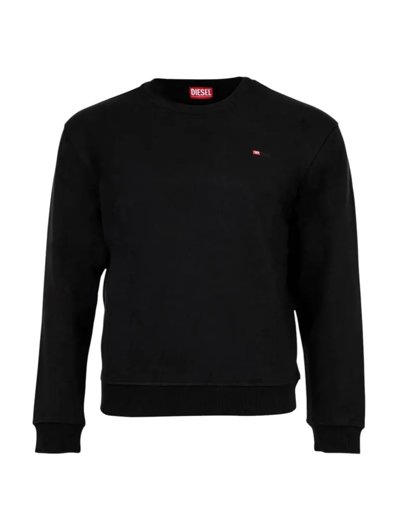 DIESEL Felpa Uomo S-NORM-MICRODIV FELPA Nero - A20174 0GSBP 9XX