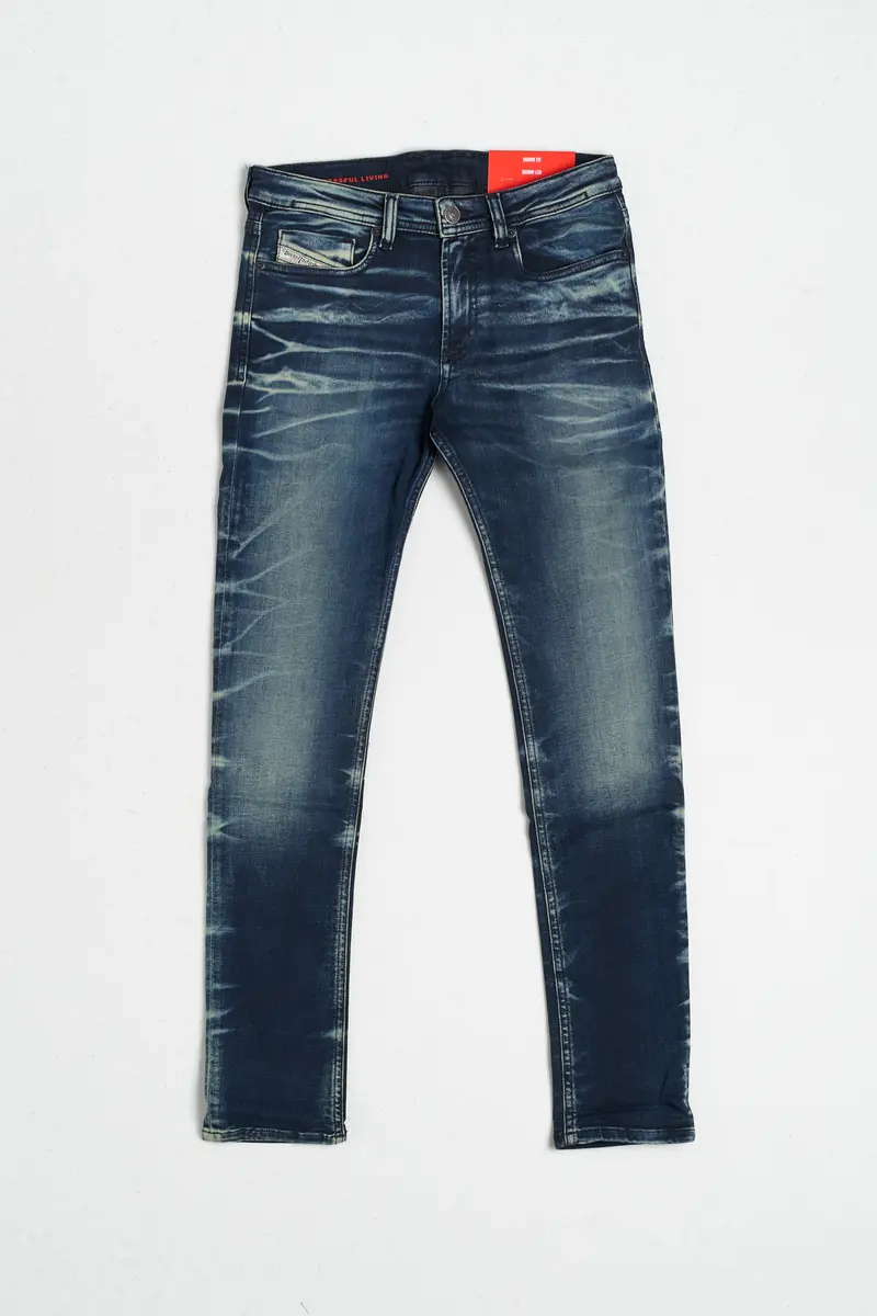 Diesel Kid Denim Sleenker Marrone Bambino
