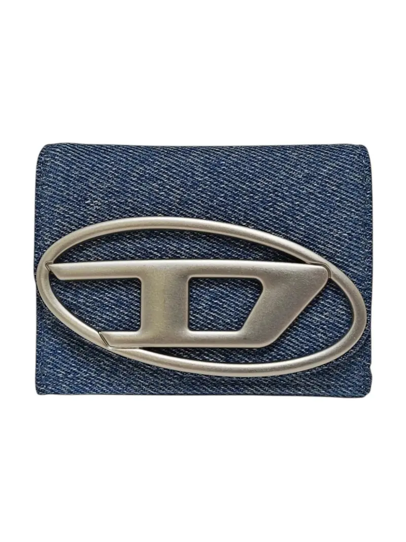 DIESEL Portafoglio Donna 1DR 1DR TRI FOLD COIN XS II WALLET X09887 P1730 H8457 420 - MEDIUM BLUE