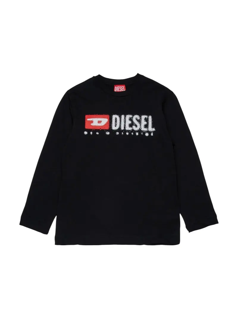DIESEL T-shirt Bambini e ragazzi  J02474 00YI9 K900 Nero