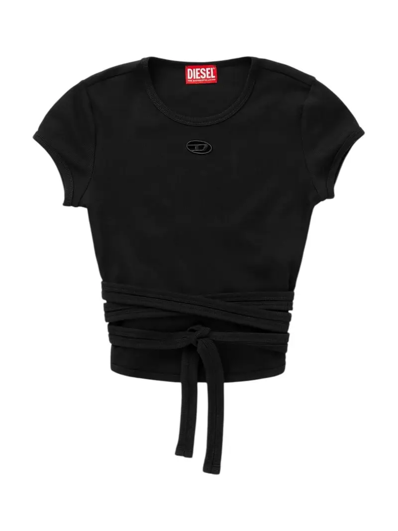DIESEL T-shirt Donna T-BUNNY-TAIL-S1 TOP A21197 0EJAI 9XX 004 - DEEP/BLACK