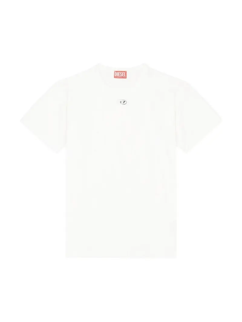DIESEL T-shirt Donna T-NORMY-OD-S1 MAGLIETTA A20399 0JMBB 141 104 - OFF/WHITE