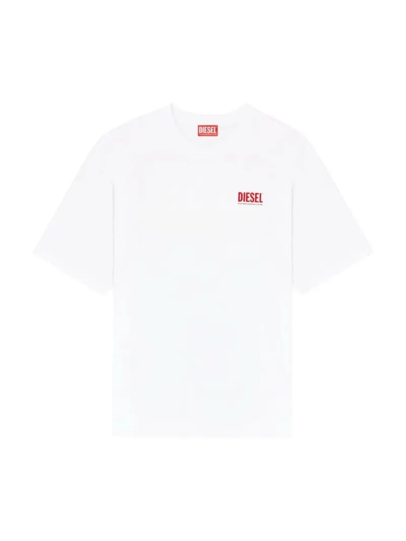 DIESEL T-shirt Uomo T-BOXT-BISK MAGLIETTA A20036 0EPCA 100 100 - WHITE