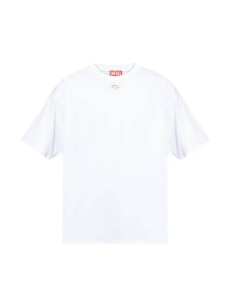 DIESEL T-shirt Uomo T-BOXT-DCO MAGLIETTA A20049 0NIAX 100 100 - WHITE