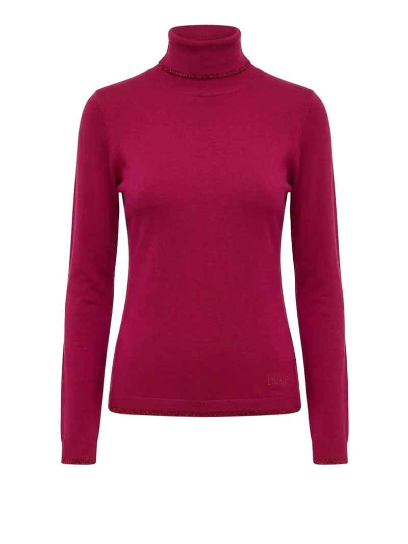 Dolcevita Con Profili Lurex Liu Jo - Scarlet
