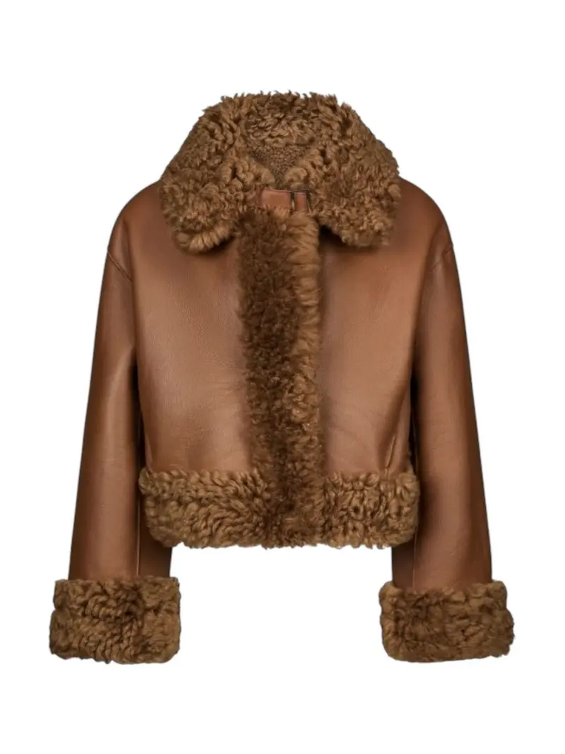 DONDUP Giubbino Donna DJ709 PL0389D XXX 430 CARAMELLO
