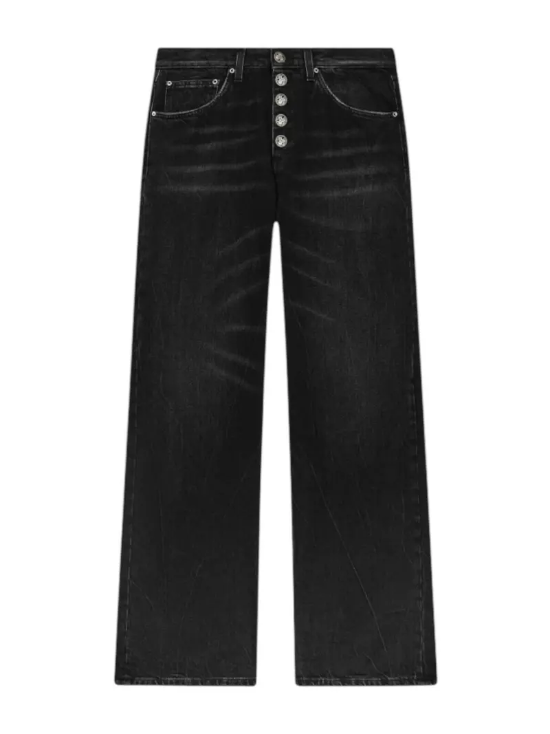 DONDUP Jeans Donna JACKLYN BOT GIOIELLO DP427B DFE305D LM9 999 Nero