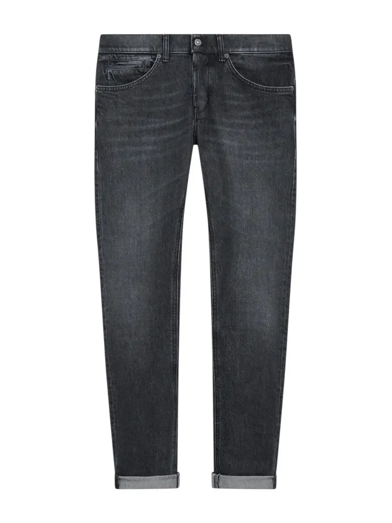DONDUP Jeans Uomo George UP232 DSE377U LN9 999 Nero
