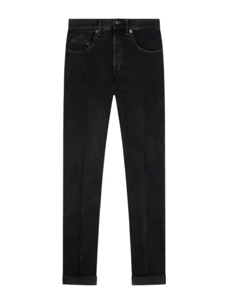 DONDUP Jeans Uomo PANTALONE GEORGE UP232 DSH337U HU3 999 Nero