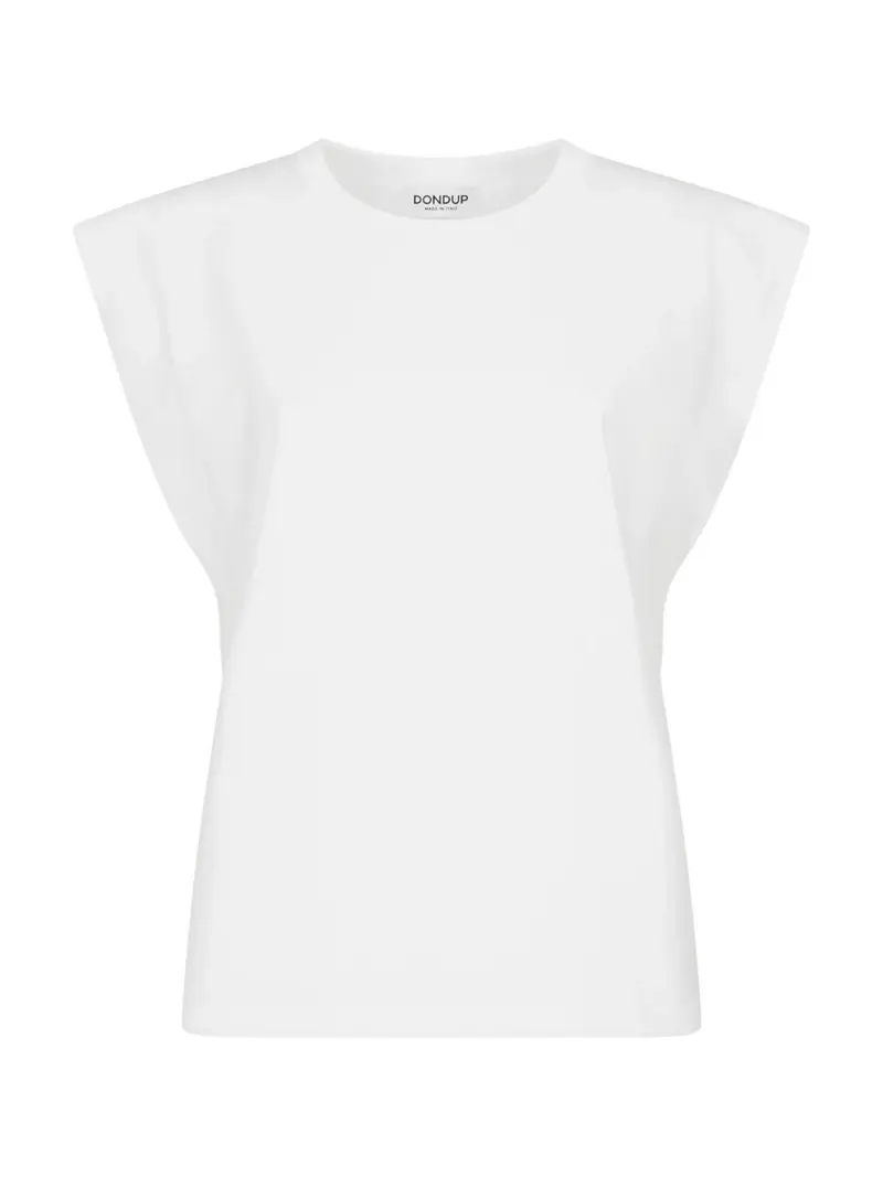 DONDUP T-shirt Donna  DS018 JF0271D XXX 000 Bianco