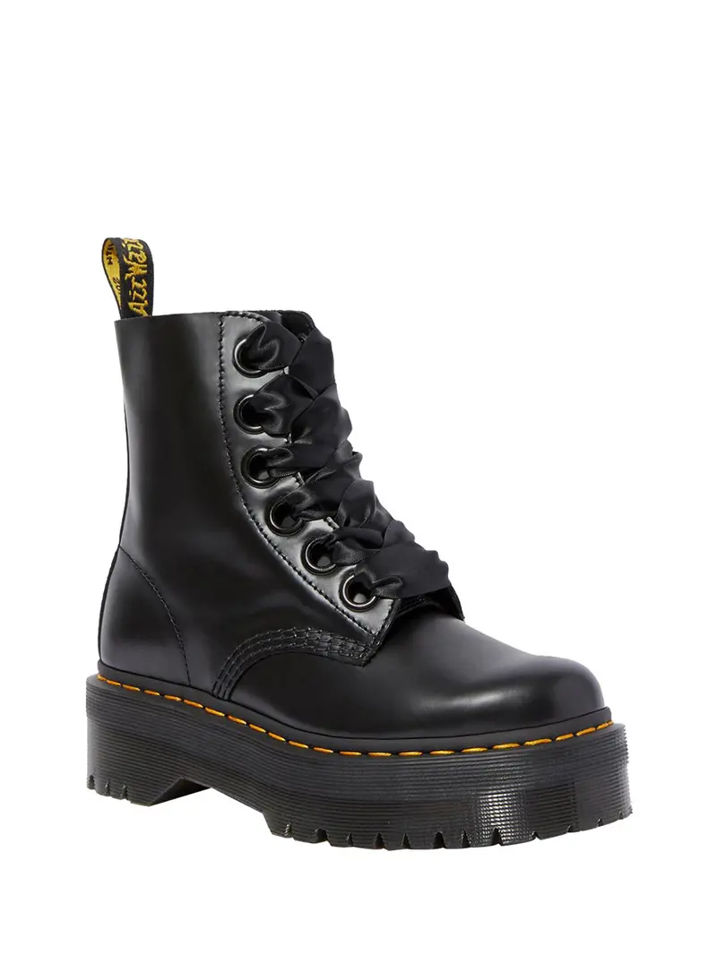 Dr Martens Molly Buttero Anfibio Donna Nero