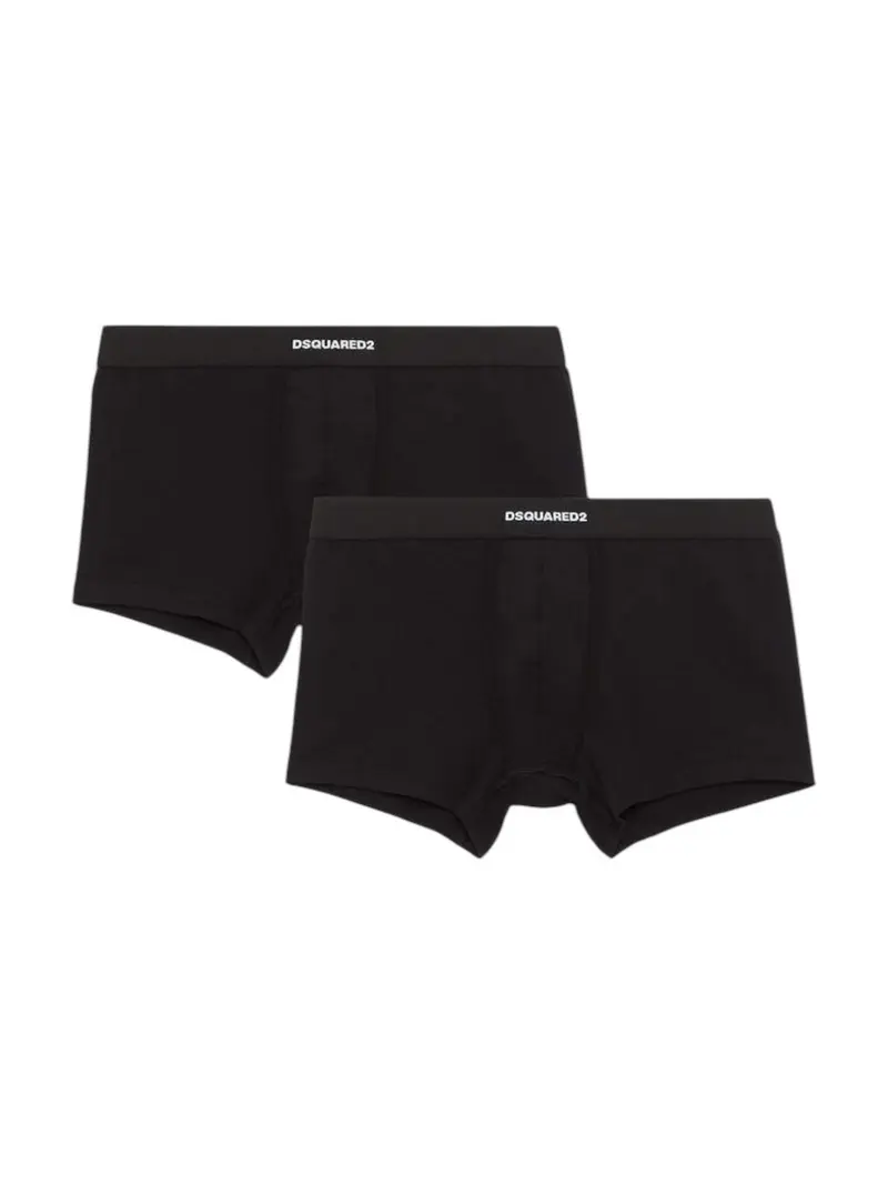 DSQUARED2 Boxer Uomo DCX210070 001 Nero