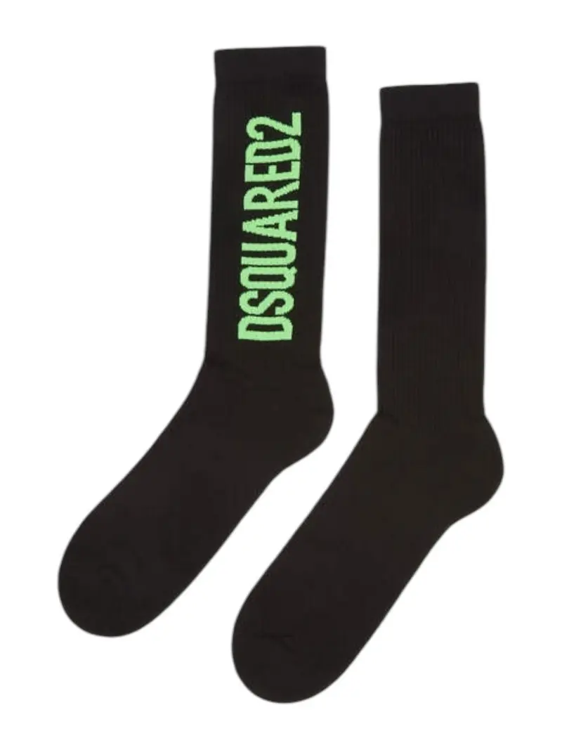 DSQUARED2 Calzini Uomo  DFV143230 004 Nero