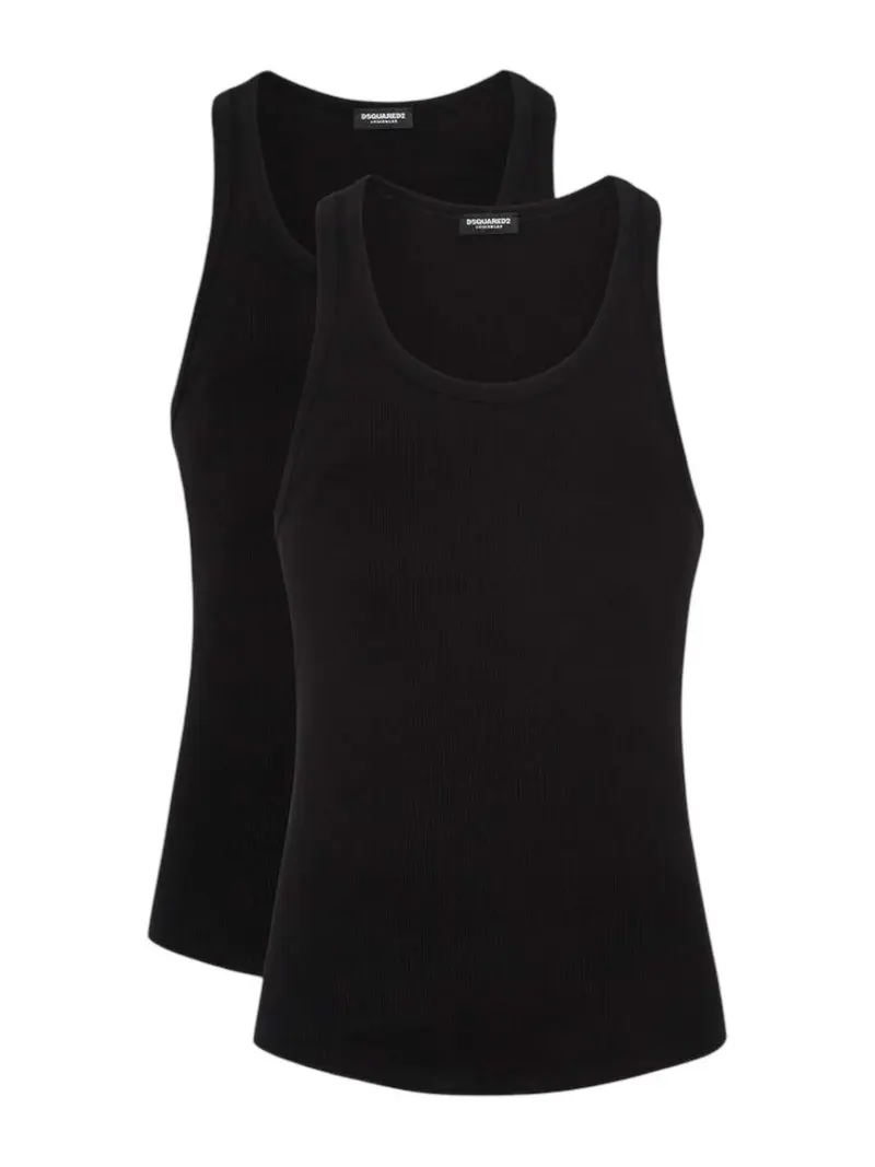 DSQUARED2 Canotta Uomo DCX230080 001 Nero