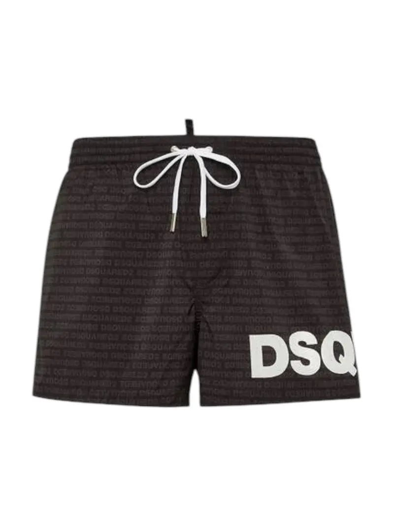 DSQUARED2 Costume da bagno Uomo  D7B5C5950 010 Nero