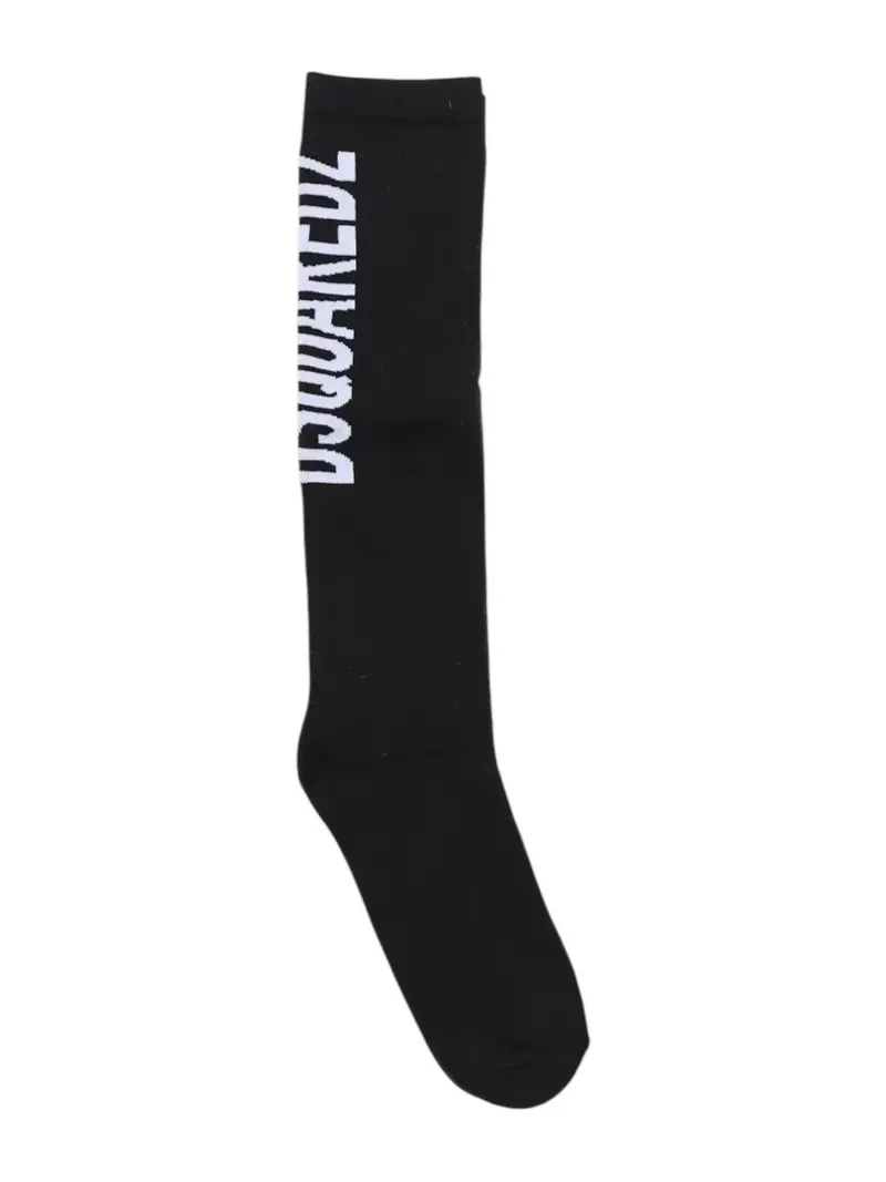 DSQUARED2 KIDS Calzini Bambini e ragazzi  DQ2358 D0A7D DQ900 BLACK