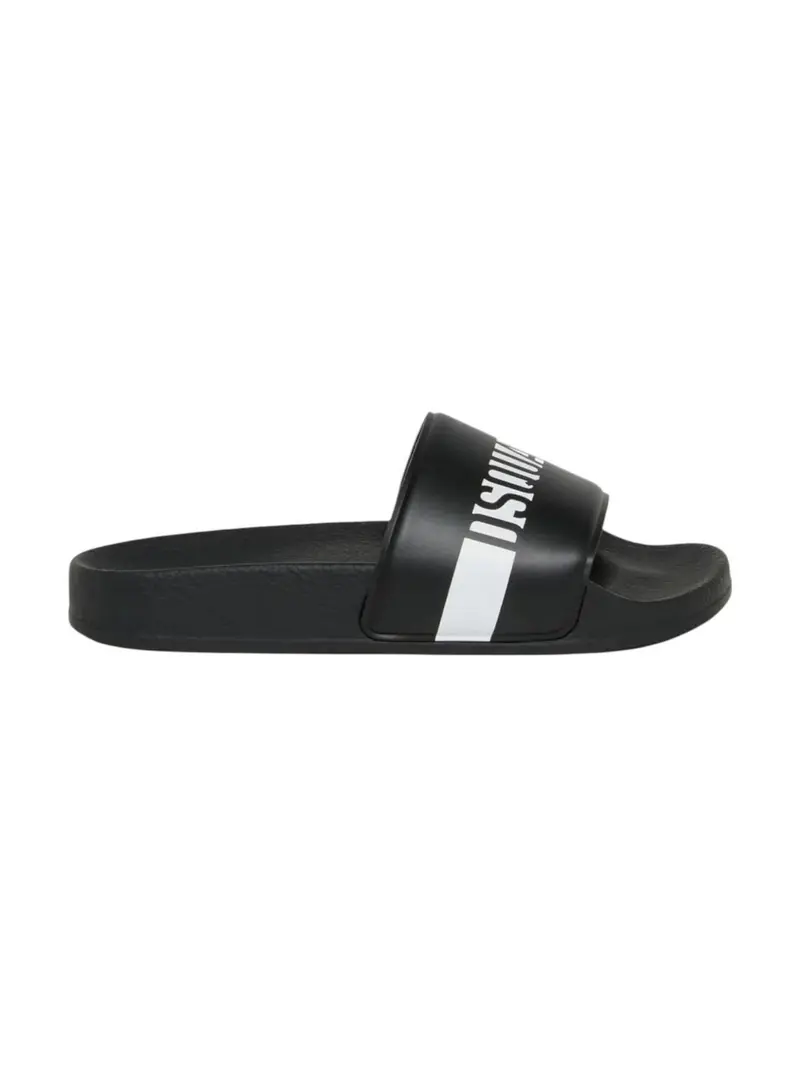 DSQUARED2 KIDS Ciabatta Unisex bambino  DQ3383 KF025 DQ900 BLACK