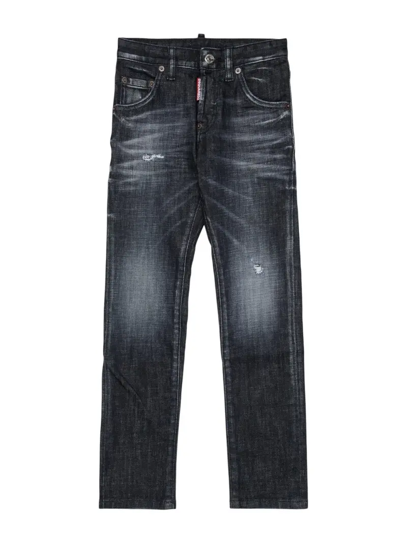 DSQUARED2 KIDS Jeans Bambini e ragazzi  DQ0236 D0AEQ DQ02 DENIM BLACK