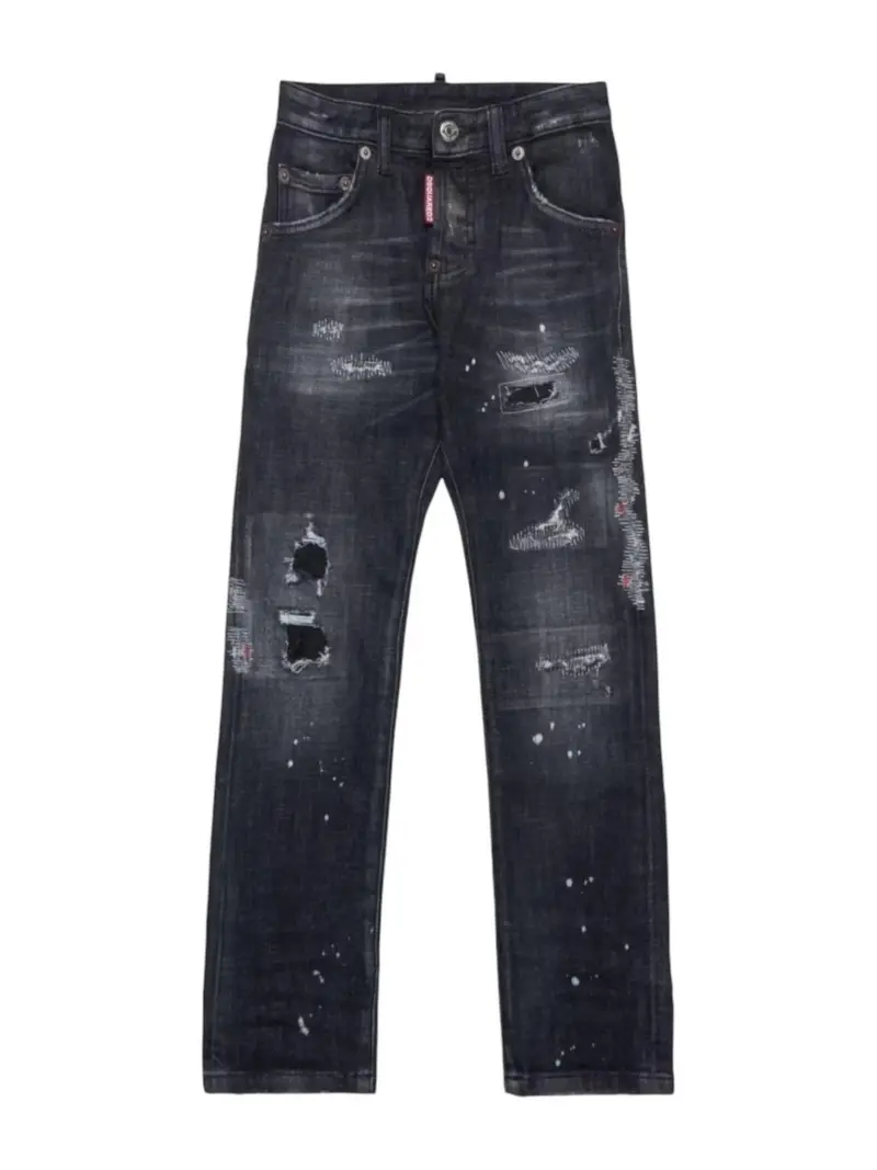 DSQUARED2 KIDS Jeans Bambini e ragazzi  DQ0236 D0AFY DQ02 DENIM BLACK