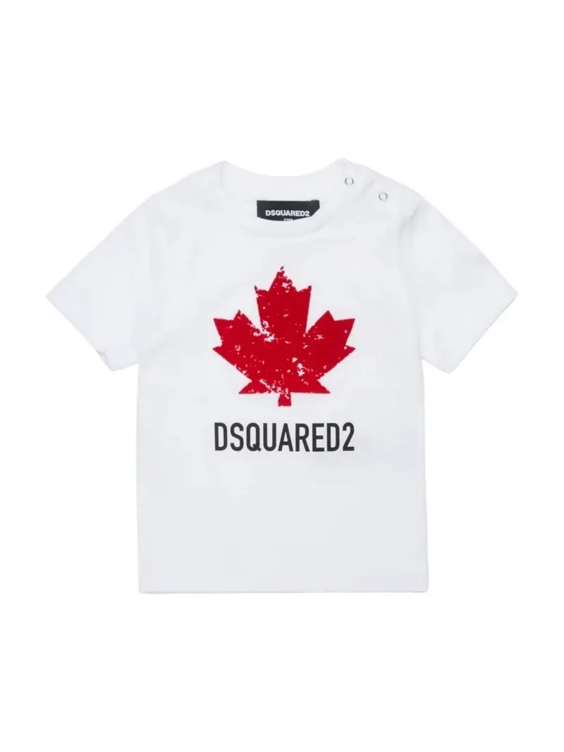 DSQUARED2 KIDS T-shirt Bambini e ragazzi  DQ3112 D00XM DQ100 WHITE