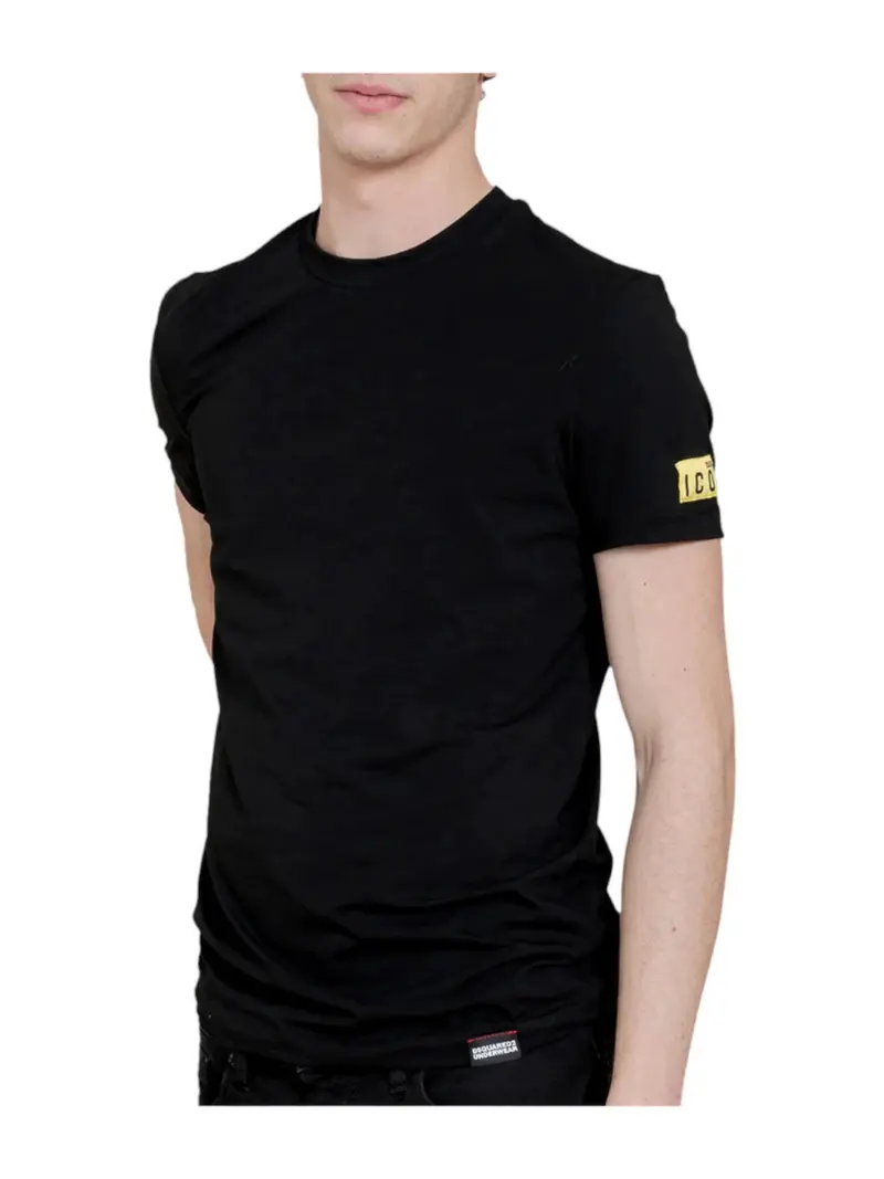 DSQUARED2 T-Shirt e Polo Uomo  D9M20448 014 Nero