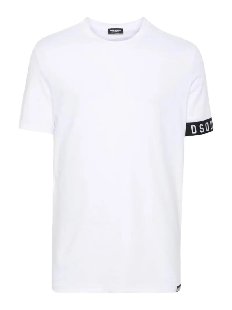DSQUARED2 T-Shirt e Polo Uomo  D9M3S540 110 Bianco