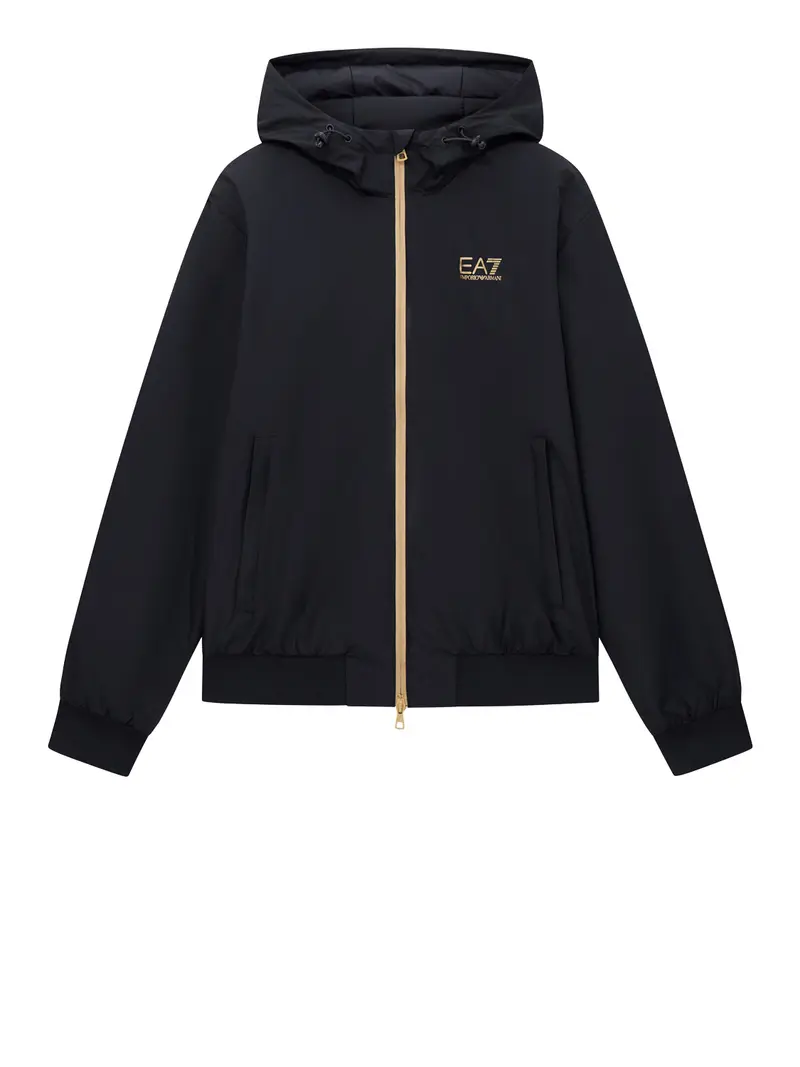 Ea7 Bomber Logo Frontale Nero