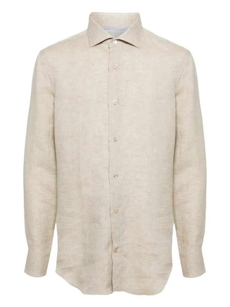 ELEVENTY Camicia Uomo  I75CAMH11 TES0I165 02 Beige