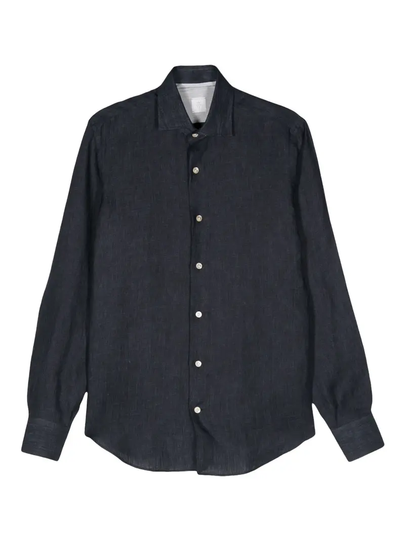 ELEVENTY Camicia Uomo  I75CAMH11 TES0I165 11 Blu