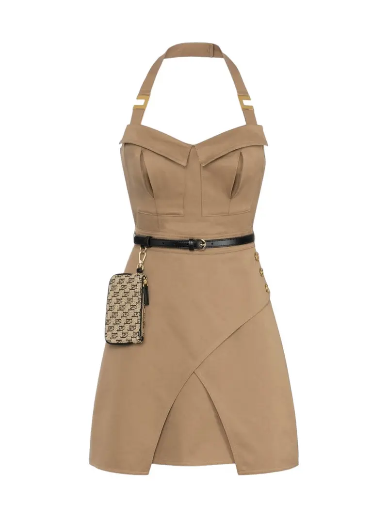 ELISABETTA FRANCHI Abito Donna AB56442E2 390 Marrone