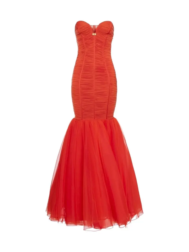 ELISABETTA FRANCHI Abito Donna  AB61542E2 800 Rosso