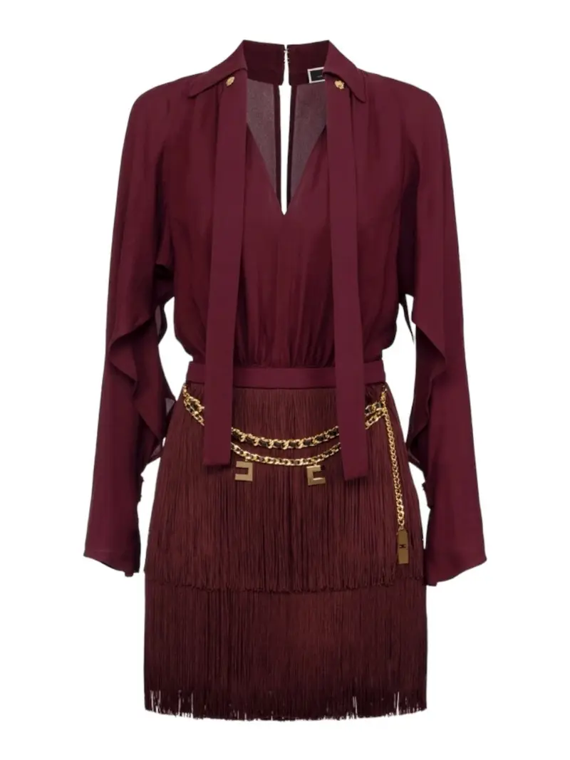 ELISABETTA FRANCHI Abito Donna  AB65446E2 CG3 Rosso