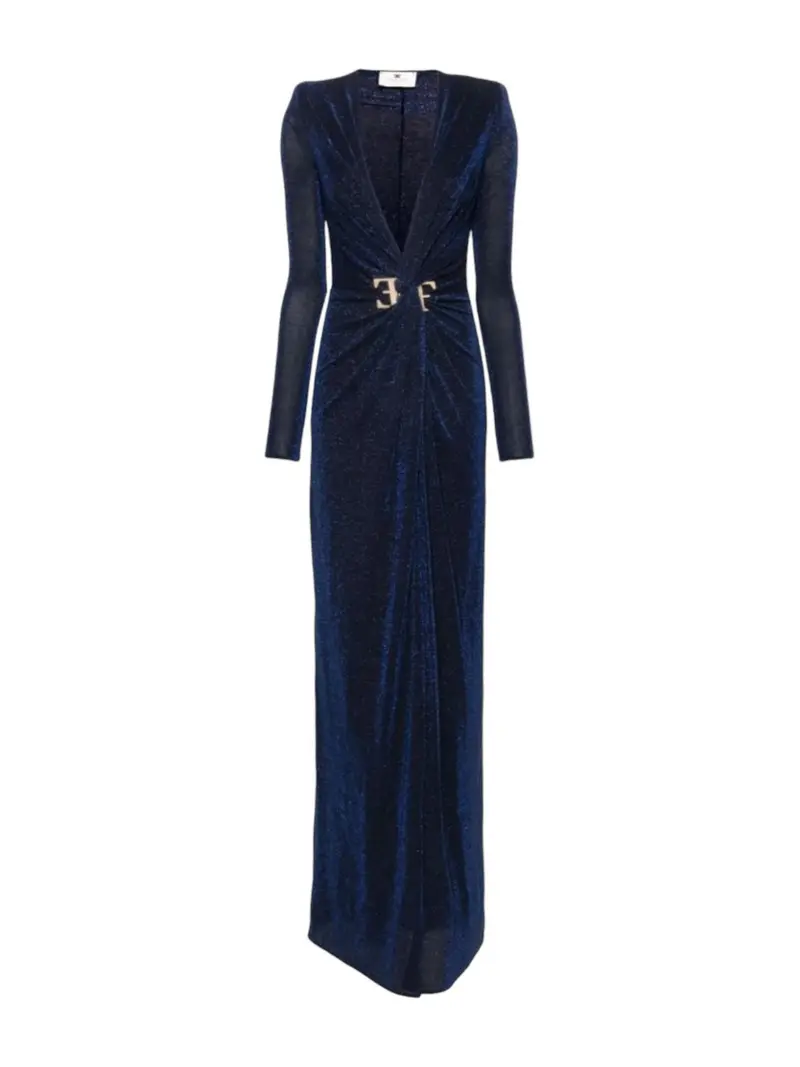 ELISABETTA FRANCHI Abito Donna  AB72447E2 B75 Blu