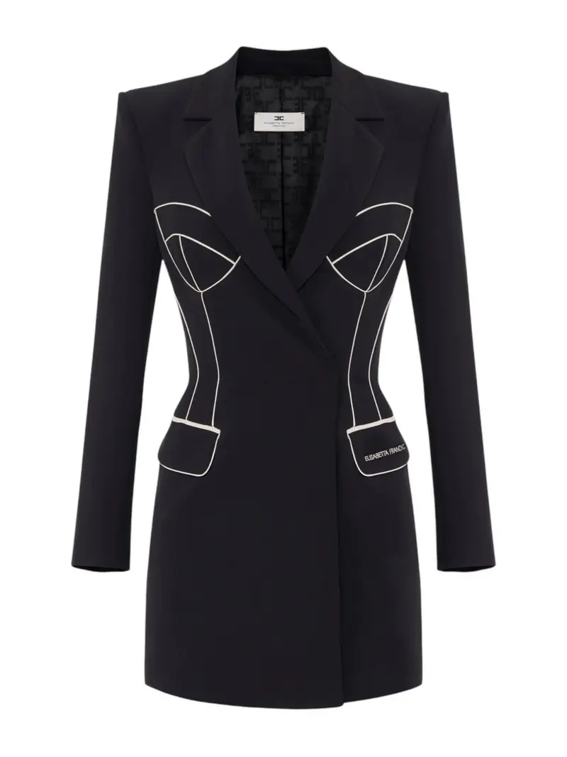 ELISABETTA FRANCHI Abito Donna  AB73451E2-685 Nero