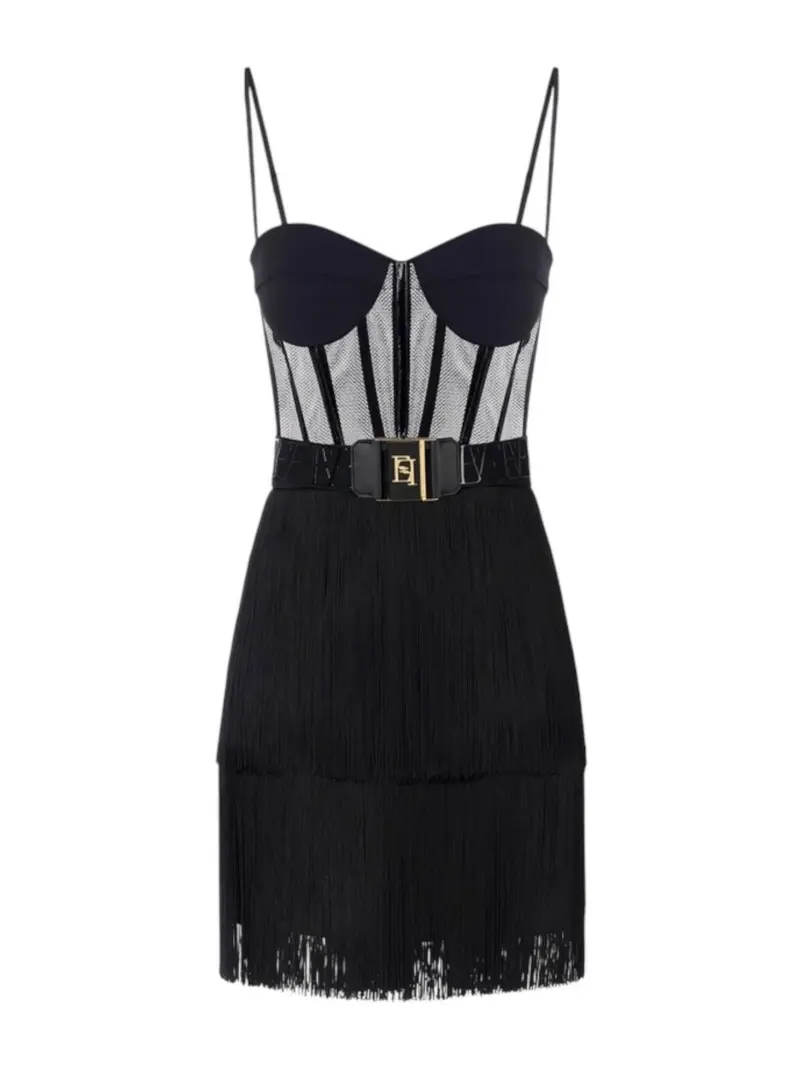 ELISABETTA FRANCHI Abito Donna AB82556E2 110 Nero